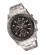 Casio Men&#39;s Slide Rule Bezel Analog Chronograph Aviator Watch - $3,478.89 MXN