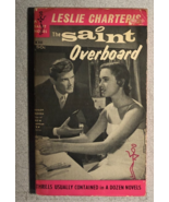 THE SAINT OVERBOARD by Leslie Charteris (Fiction Publishing) mystery pap... - $271.05 MXN