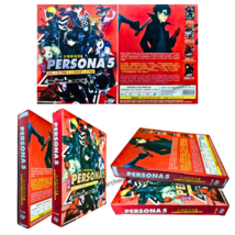 Persona 5 The Animation Vol .1 -26 End + Movie + OVA Anime Dvd English Dubbed - £31.18 GBP
