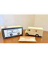 Ertl American Red Cross Disaster Emergency Walk In Van 1/43 Scale Bank 1... - £13.97 GBP