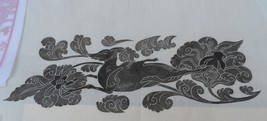 Foshan China Vintage 1989 Rice paper Prints By Hand Paper Cuts by hand C... - £23.49 GBP