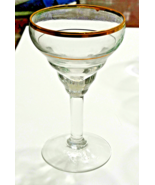 Cunard Queen Elizabeth 2 Cruise Ship, 4 Wine Glasses, Gold Martini Glass... - $605.07 MXN