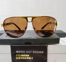 Women Polarized Sunglasses Bronze Alloy 2 Beams Frame 100%UV Protection ... - £29.24 GBP