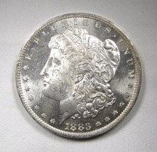 1883-O VAM-39 Silver Morgan Dollar CH UNC PL Coin AN518 - £117.76 GBP