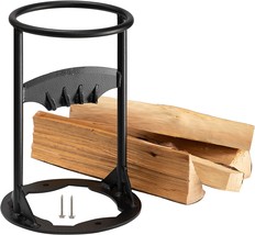 DOEWORKS Firewood Kindling Splitter 12&quot; x 8&quot; Heavy Duty Manual Log Splitter - £75.84 GBP