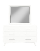 Bristol Mirror, White - $354.00