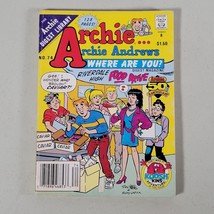Archie Comic Book 50th Anniversary Archie Andrews Where Are You Digest #74 1991 - £7.08 GBP