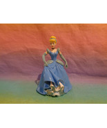 Disney Princess Cinderella Blue Gown PVC Figure Running Away from the Ball - £2.78 GBP