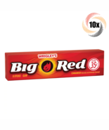 10x Packs Wrigley&#39;s Big Red Cinnamon Flavor Chewing Gum ( 5 Sticks Per P... - $13.37