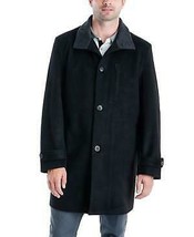 London Fog Men Top Coat Contrast Collar Button Front 48R - $100.00