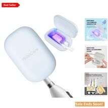 Compact HubiCare Toothbrush Case - Large Head Compatible, Safe &amp; Stylish - $20.74