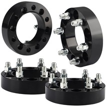 1.5&quot; 6x5.5 to 6x135 Wheel Spacers, 108mm Hub, M14x1.5 for Silverado/Tahoe/Yukon - £127.91 GBP