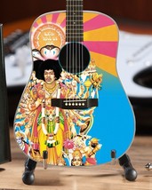 JIMI HENDRIX - Axis: Bold as Love Acoustic 1:4 Scale Replica Guitar ~Axe Heaven - £26.11 GBP