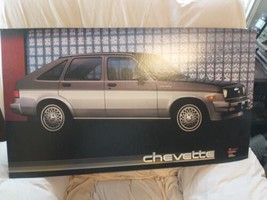  Car Dealer Showroom Sign/Poster Chevy Chevette Car 32 x 18 heavy poster... - $49.50