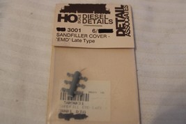 HO Scale Detail Associates, Pack of 6, Sand Filler Cover EMD Late Type, #3001 - £10.15 GBP