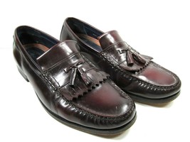 Cole Haan  Leather Kilted Tassel Moc Toe Loafers Mens Size US 12 M - £23.12 GBP