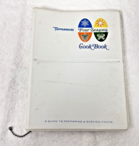 1969 Tupperware Four Seasons Cookbook 3 Ring Binder Full w Great Photos - $28.22