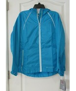 Free Country Wind/Water Resistant Packable Jacket Caribben Turq Womens S... - $28.11