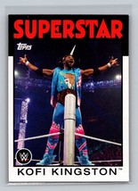 Kofi Kingston #24 2016 Topps WWE Heritage WWE - £1.49 GBP