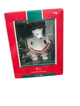 1989 Hallmark Keepsake Christmas Ornament Dad Polar Bear - £9.07 GBP