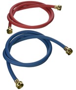 Abbott Rubber X1109RB-6FF-TP 6-Feet Rubber Washing Machine Hoses - $34.40