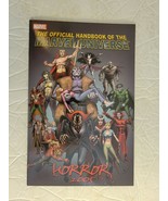 THE OFFICIAL HANDBOOK OF THE MARVEL UNIVERSE HORROR  2005 BX2249(GG) - $39.99