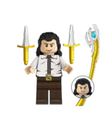 SM Loki TV Show White Shirt Season 3 Custom Minifigures Mini Figures for... - $10.79 CAD