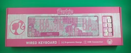 Barbie Wired Keyboard - Culturefly, USB Connection, Ergonomic Design / Pink - $38.60