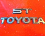 90-93 Toyota Celica ST Rear Trunk Emblem Logo Badge Nameplate OEM  - £12.08 GBP