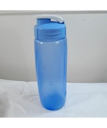 Vintage Rubbermaid water bottle Drink Beverage 20 oz BLUE Pour Spout pla... - $27.44 CAD