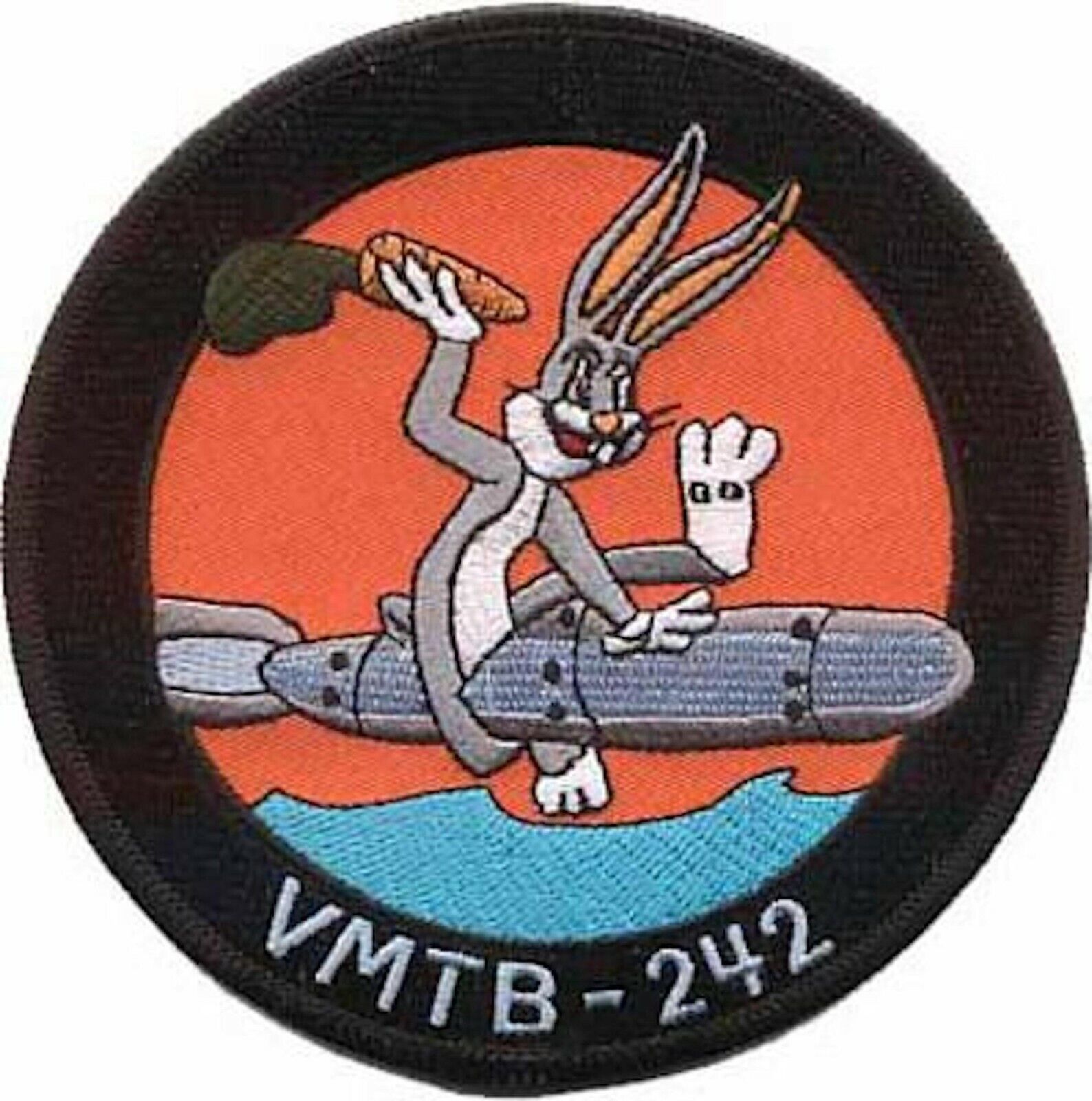 4" USMC MARINE CORPS VMTB242 BUGS BUNNY WING SQUAD MILITARY