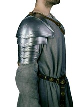 Hombro Armor Par De Caldera, Medieval Guerrero Caballero Ropa, Lerp Fantasía - £84.10 GBP