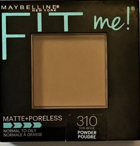 Maybelline Fit Me Matte + Poreless Pressed Powder Compact #310 SUN BEIGE  - $9.49
