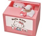 Shine Hello Kitty Bank Piggy Bank Coin Box Sound Gimmick Moving Figure J... - $39.54