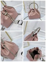 Ilk bucket bags diamonds female personalized shoulder tassels chains handbags for women thumb200