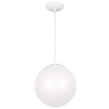 Sea Gull Lighting 6020-15 Leo Globe Pendant Hanging Modern Fixture, One ... - $151.99