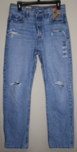 Levi&#39;s 501 Jeans New Original Size 29 x 30 Light Stone Wash Button Fly NWT - £18.71 GBP