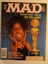 MAD Magazine # 344 April 1996 Move Over Oscar It's The Alfie! Whoopie Goldberg - $6.93