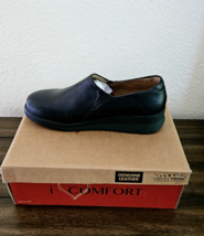 I love Comfort Velma Women&#39;s Black Leather  SlipOn Shoes/Loafer, Sz 8.5 ... - $32.99