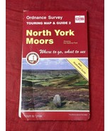 North York Moors Touring Map &amp; Guide 2 Ordnance Survey VTG 1994 Great Br... - £8.84 GBP