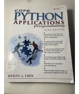 Core Python Applications Programming Paperback Wesley Chun Used Very Good - €5,25 EUR