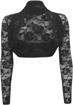 Sleeve Shrug Crochet Lace Cardigan Top - £33.80 GBP