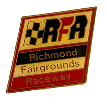 Richmond Fairgrounds Raceway Speedway Racing Car Virginia Lapel Pin - £6.24 GBP