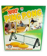 Vintage 1982 Nerf Ping Pong Table Tennis Set CIB Complete In Original Box - $19.99