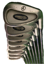 ProKennex Eternity Forged Iron Set 3-PW RH Stiff Graphite 5i 37.5&quot; Nice ... - $114.95