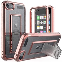 Ipod Touch 7Th Generation Kiskstand Case With Build In Screen Protector ... - £19.66 GBP