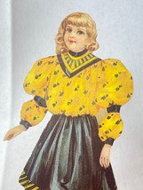Lion Coffee Victorian Trade Card No. 12 The Hall Girl In Yellow Dress - £23.61 GBP
