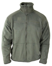 US Army Jacket Mens Small Reg Green Foliage Gen III Cold Weather Fleece ... - $33.24