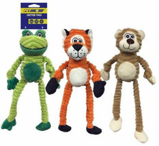 Petsport Critter Tug Dog Toy with Squeaker - Assorted Styles - £7.70 GBP+