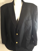 David Taylor Men Black Blazer Jacket Only 2 Golden Buttons Size 30,25 Inches - £77.17 GBP